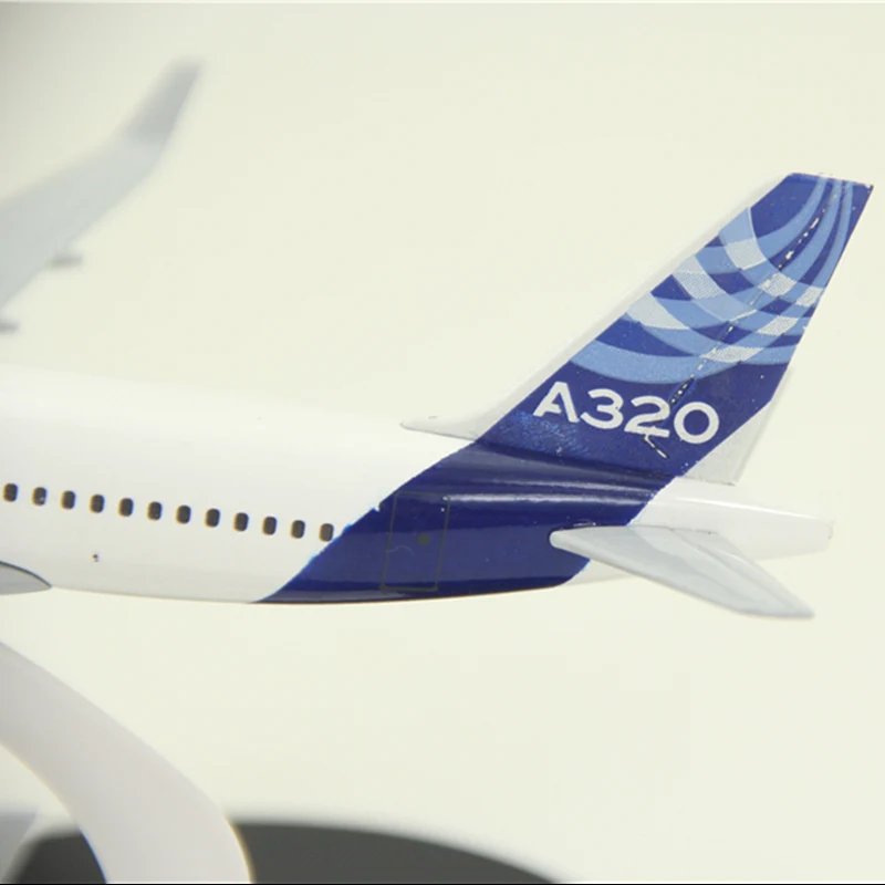 20 см 1/400 масштаб самолета Модель самолета Airbus A320 NEO прототип с колесом пассажирский самолет модель сплав литые игрушки подарки