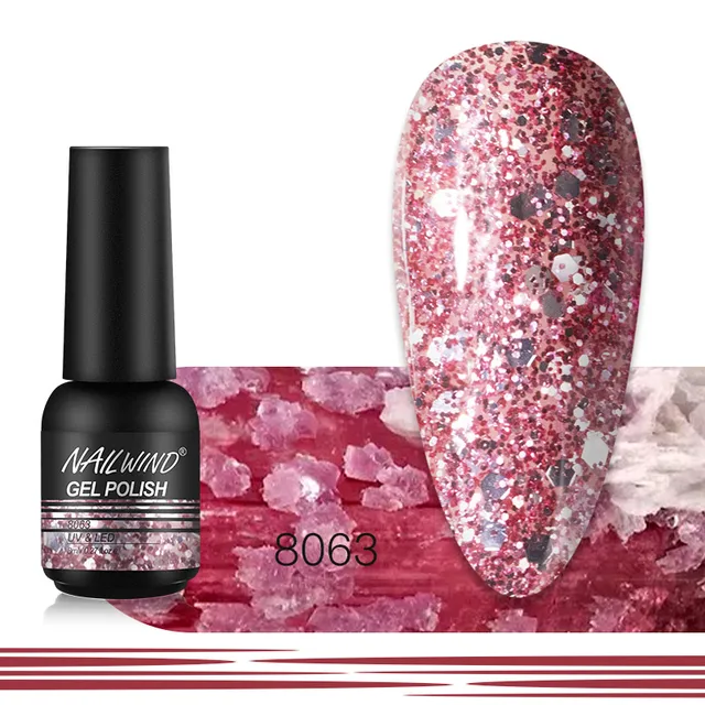 Nailwind Gel Nail Polish 8ml Semi Permanent Varnish Nail Art All for Manicure Need UV LED lamp Base Top coat Nails Gel Polish NE118063