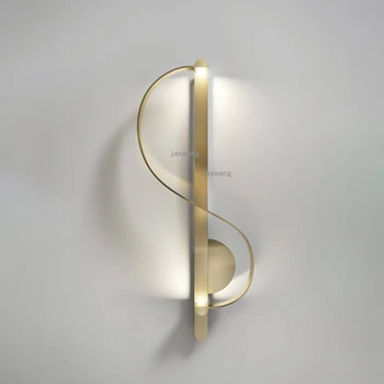 

Modern LED Creative Decor Wall Lamps Bedroom Wall Light Nordic Sconces Lighting Warm Living Room Sconces Light Fixtures