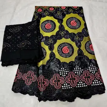 

tissu african dry lace fabric latest bazin riche getzner 2020 nouveau high quality guinea brocade fabric 5+2yard/lot