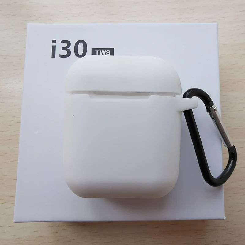 i30 tws bluetooth earphones wireless stereo touch headset 1:1 replica Pop up earbuds sport bass earphones for phone