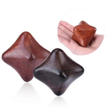 

Hexagonal Thai Body GuaSha Natural Wood Massager Vietnam Fragrant Reflexology Massager Acupoint Therapy Roller Hand Tools