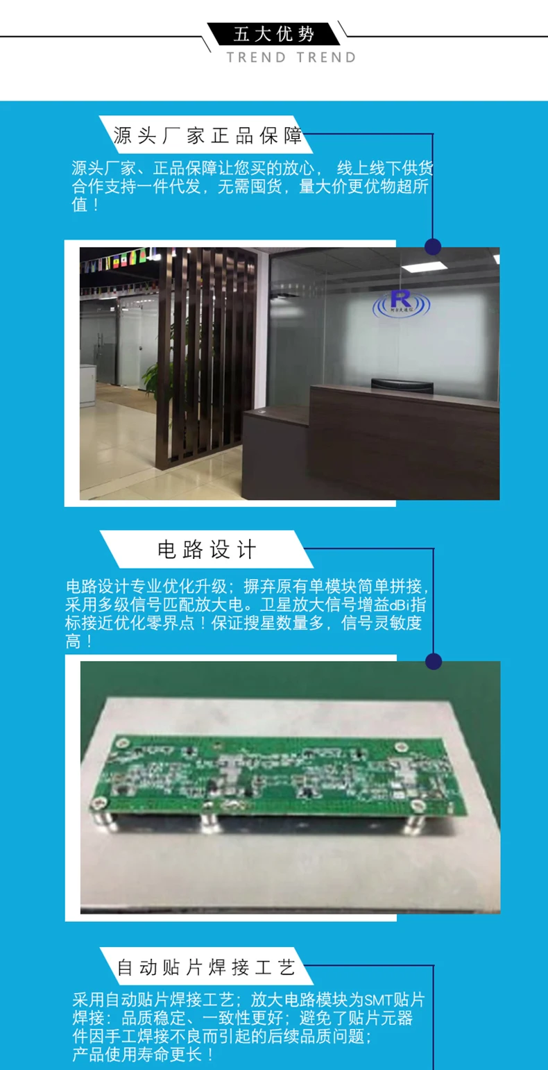 Gps усилитель сигнала gps+ BD повторитель/внутренний усилитель покрытия сигнала Beidou усилитель двойной частоты