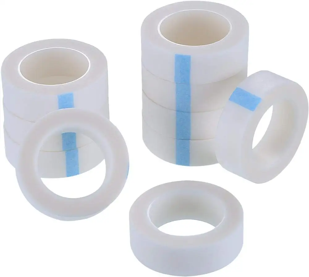 Non-woven Tape 5 рулонов, изоляционная лента для наращивания ресниц под подушечкой для глаз, PE клейкая лента для прививки, микропорная лента для накладных ресниц, инструмент для наращивания ресниц - Цвет: Non-woven Tape