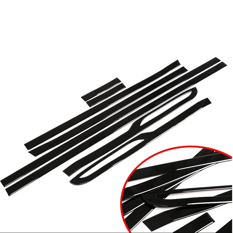 8 шт./компл. наклейки для украшения корпуса боковой двери литья автомобиля