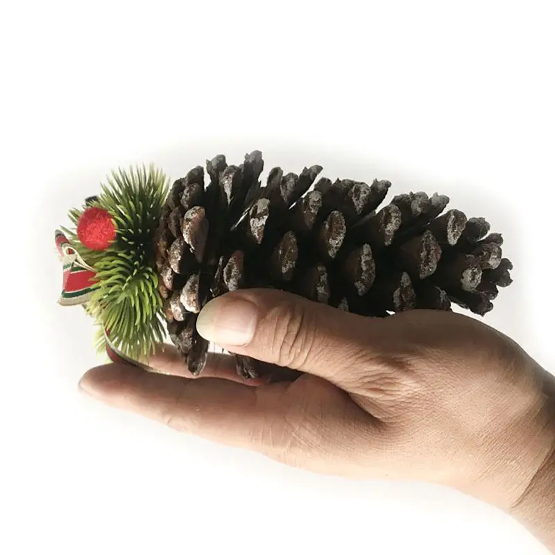 Новогоднее украшение подвесное большое из натуральной сосны вечерние украшения