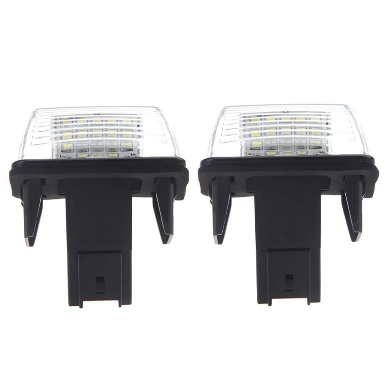 2 шт. SMD СВЕТОДИОДНЫЙ материнская плата Matricula машине Lampara для peugeot 206 207 306 307 406 407 Citroen C3