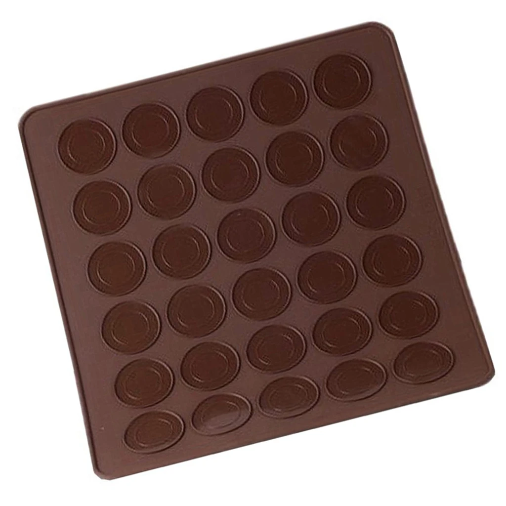 Silicone Macaron Macaroon Mat Oven Baking Liner Sheet Cake Decorative Mat
