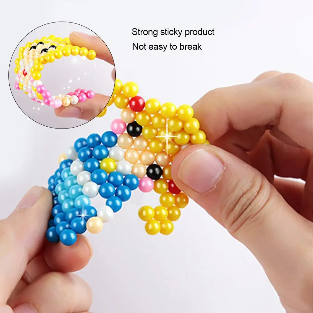 Распылитель воды бусины DIY 3D Пазлы игрушка Хама бусины магические бусины развивающий подарок Вода Perlen учатся детские игрушки