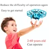 Mini Drone UFO Toys Infrared Sensing Control Hand Flying Aircraft Quadcopter Infraed RC Helicopter  Kid Toy 2