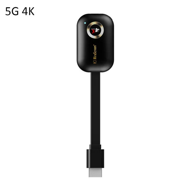 4k 5G Mira экран G9 Plus 2,4G 5G 4K беспроводной HDMI Android IOS ТВ-палка Miracast Airplay приемник Wifi ключ зеркальный экран стример - Цвет: 4k 5G