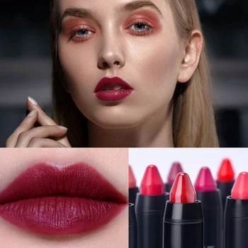 

12pcs Matte Lipstick Waterproof Smudge-Proof Lasting Velvet Lipstick Kit Lip Makeup newest