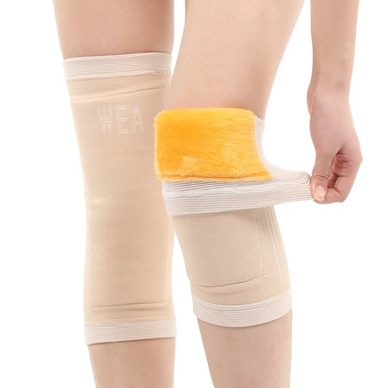 

Kneecap Warm Old Cold Legs Thick plus Velvet Men's Women's Old Man Cold Knee Joints Warm Inflammatory Kneecap Autumn And Winter
