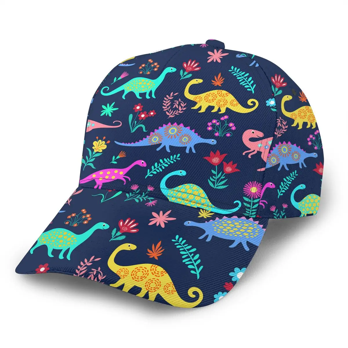 

NOISYDESIGNS Cartoon Dinosaurs Baseball Caps Men Women Baseball Hats Adjustable Unisex Fashion Custom Snapback Caps Dropshipping