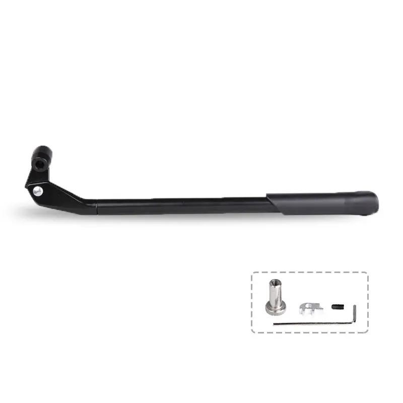 

Deemount 170g Bicycle Kickstand for Quick Release Clamp Mount CNC Anodized Alloy Side Support Stand 26/27.5/29in 700C Use