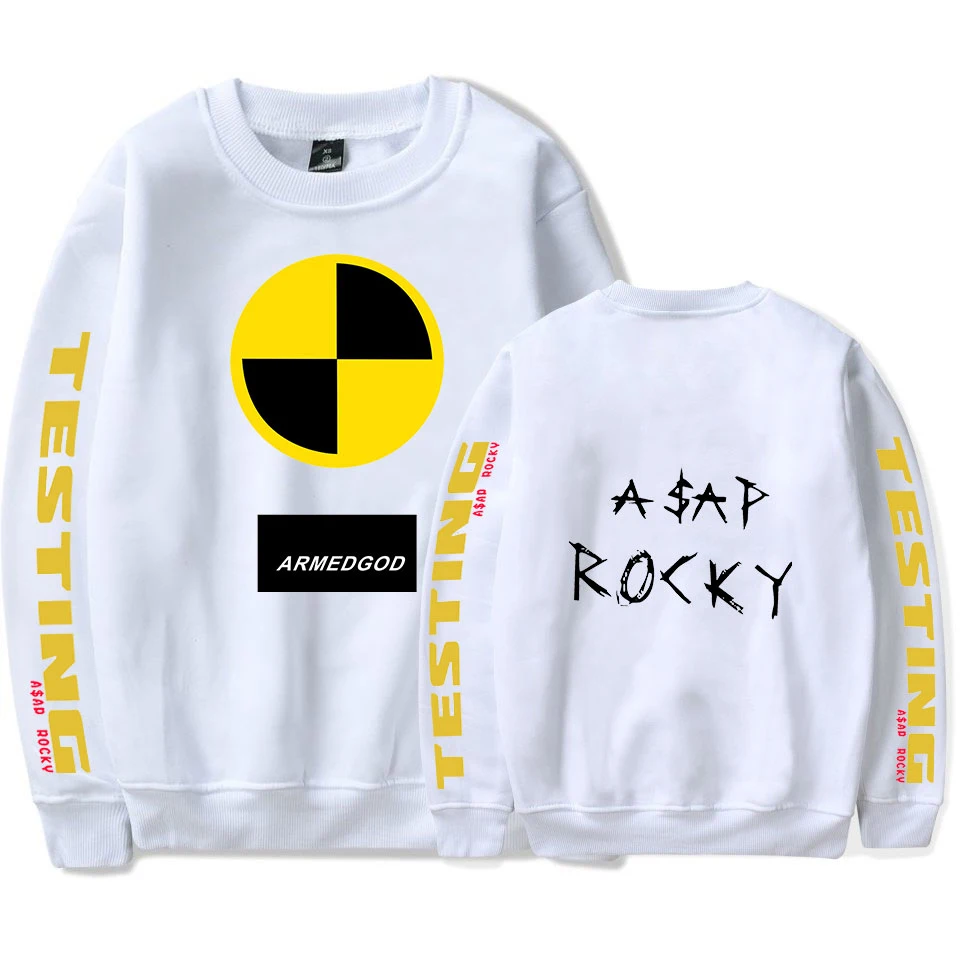 ASAP ROCKY толстовки осенние модные толстовки Большие размеры, для мужчин теплое флисовое пальто мужские брендовые хип хоп оптом Топы
