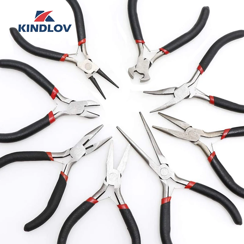 Kindlov Pliers Set Mini New Jewellery Making Beading Multitool Clamping