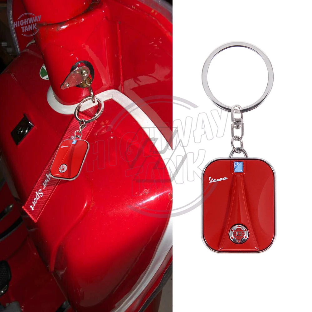 Scooter Keychain for Vespa GTS300 GTS GTV LX PX LX Sprint Primavera 50