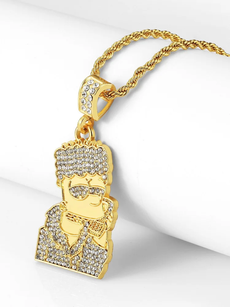 Bart Simpson Gold Chain Shop, 52% OFF 