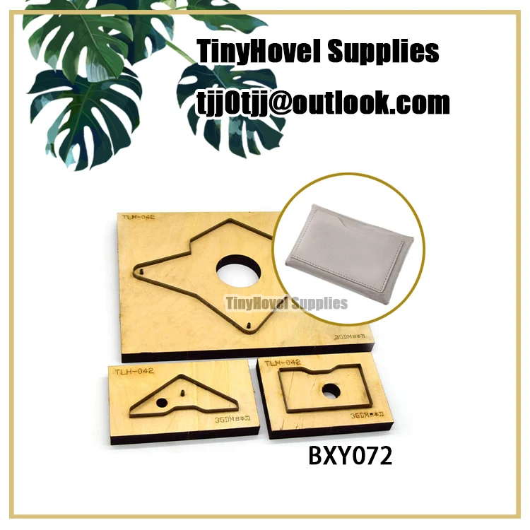 

Card clip Wallet Coin Purse Cutting Dies,Wooden die cut,Die cutting,Die cutter,suit for Leather Cutting,Big Shot Machine(BXY072)