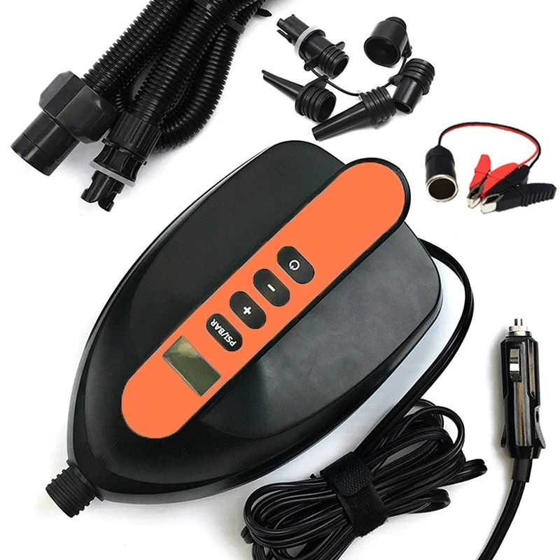 Portable Electric Car Inflatable Pump air for Outdoor Paddle Board and Boat airbed Kayak Stand Up | Автомобили и мотоциклы