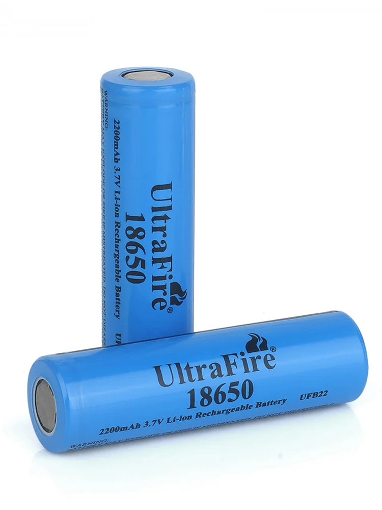 Bateria 18650 3.7V 2200mAh ±5%
