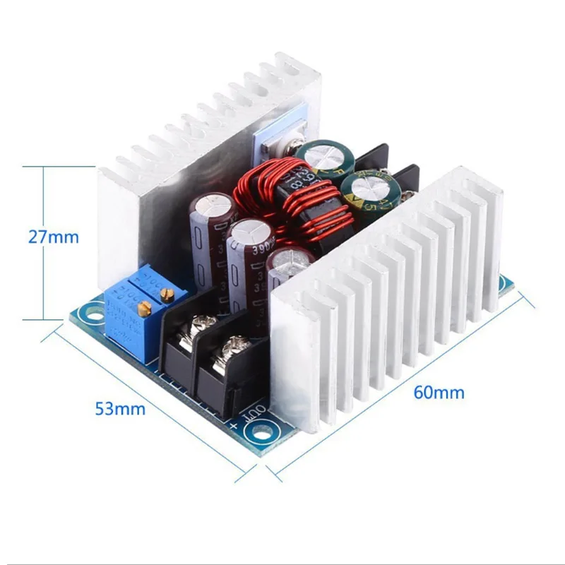 300W DC преобразователь понижающий Buck повышающий Мощность 20A Регулируемый Зарядное