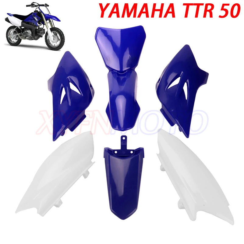 For Yamaha TTR50 TTR 50 Complete Body Plastics Kits Front Rear Fender