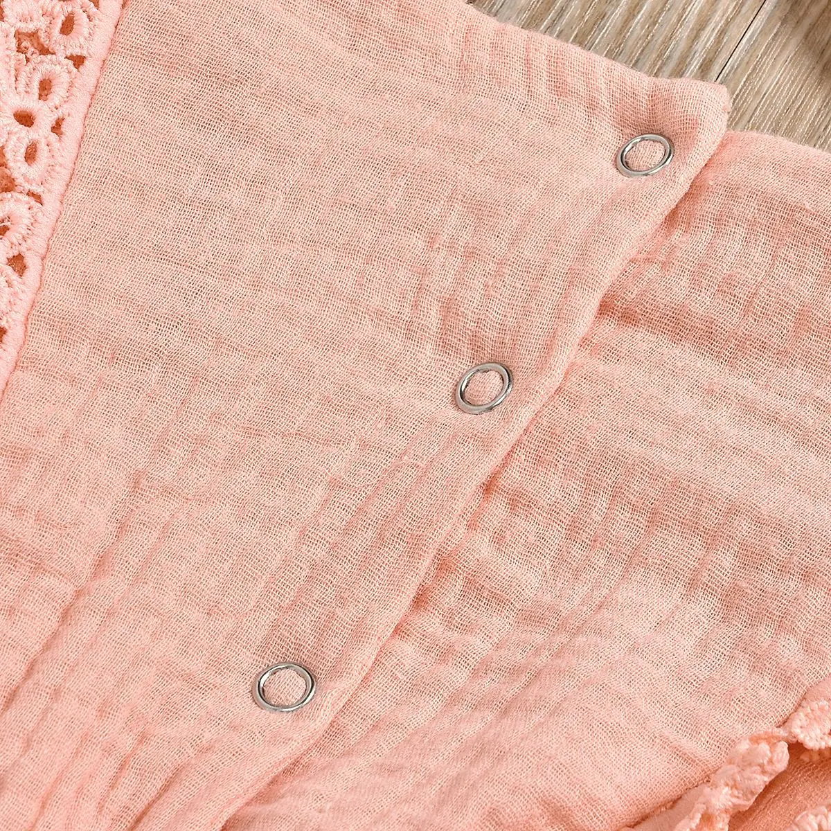 Spring Autumn Infant Baby Girls Romper + Headband Cotton Linen Long Sleeve Lace Infant Playsuit Jumpsuit Newborn Clothes Cotton baby suit