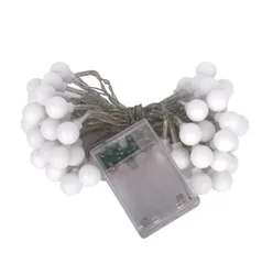 2022NEW LED Cherry Ball Fairy Lights Garland String Lights For Christmas Tree Wedding Home Room Indoor Decoration Light Warm