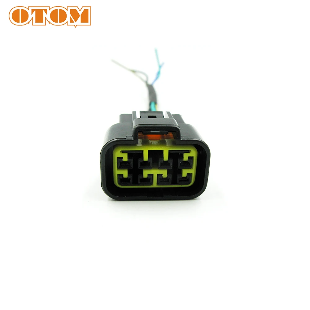 OTOM аксессуары для мотоциклов двигатель 8 Pin коннектор зажигания Заглушка водонепроницаемый для ZONGSHEN NC250 NC450 детали двигателя