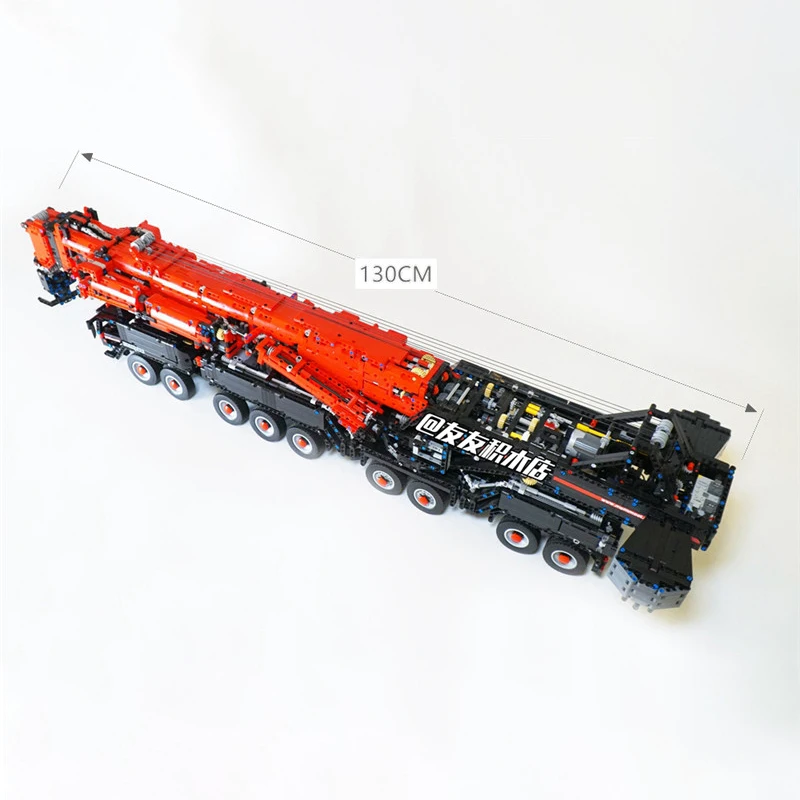 Новый модернизированный Мощность передвижной кран здания LTM11200 RC Описание моторы