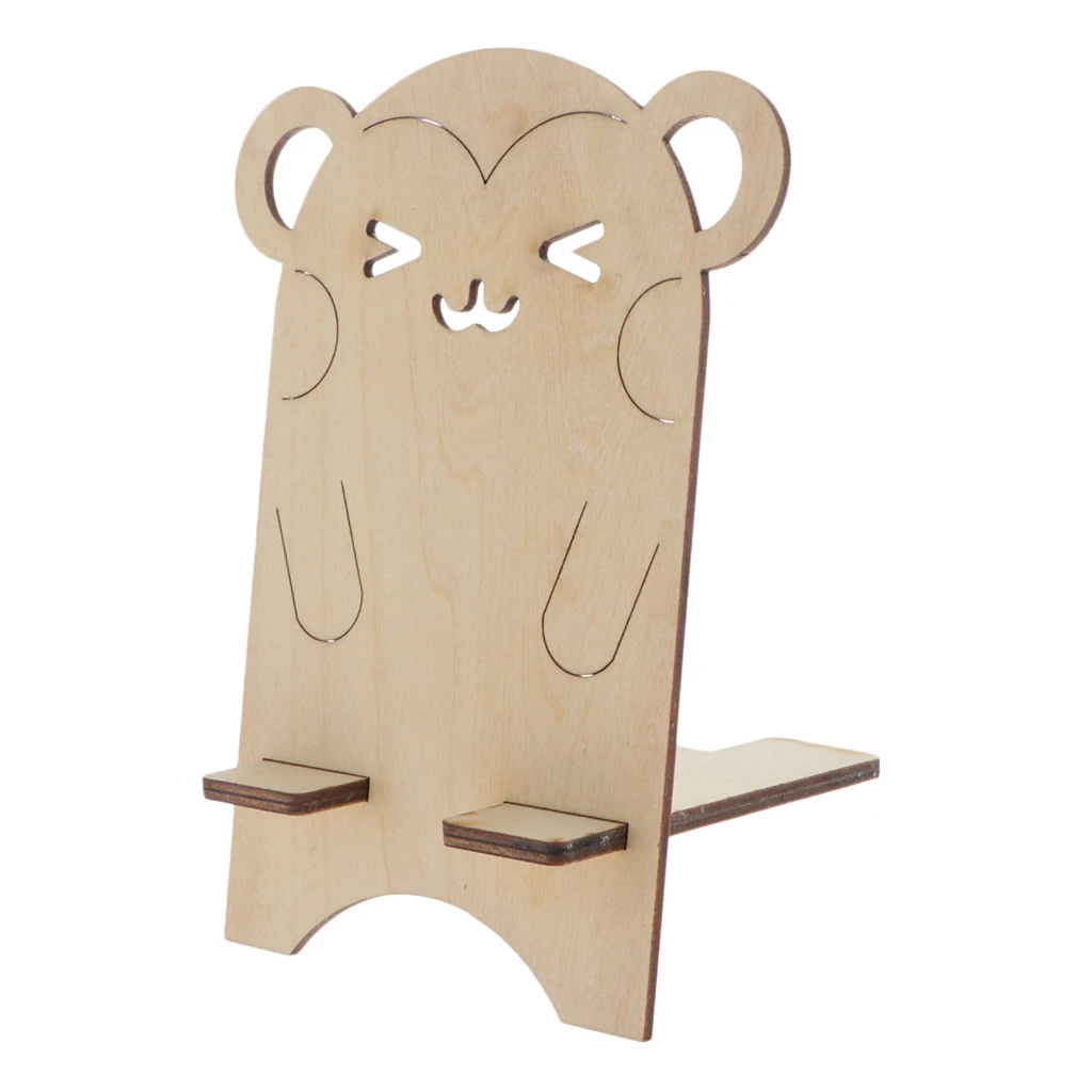 Cute Phone Rack Table Mat Cup Pad Home Decor Necklace Jewelry Display Holder