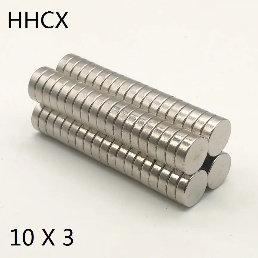 10 20 50 шт./лот магнит диска 10*3 N35 10x3 постоянный x 3 для динамика|Магнитные материалы| |