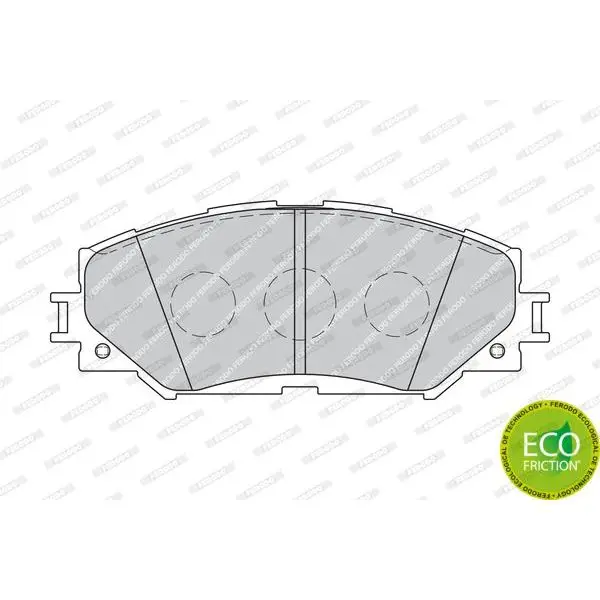 Колодки тормозные TOYOTA AURIS 1.4-1.6 07-/COROLLA 1.4 07-/RAV 4