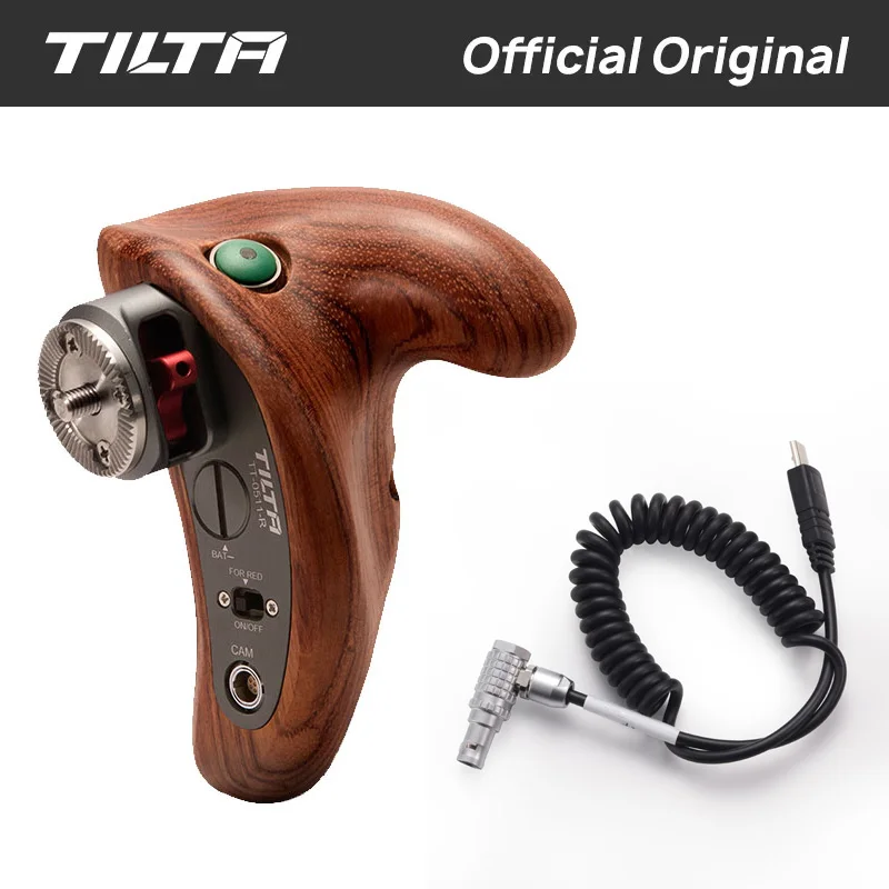 TILTA TT 0511 R правая боковая деревянная ручка 2 0 с кнопкой REC Trigger для SONY RED DSMC2 ARRI F55 GH5 A7