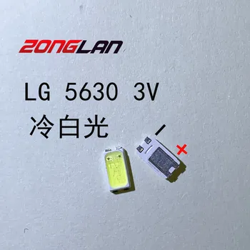 

200pcs For LG 5630 3V 0.5W LED Backlight Middle Power LED Cool white LCD Backlight for TV