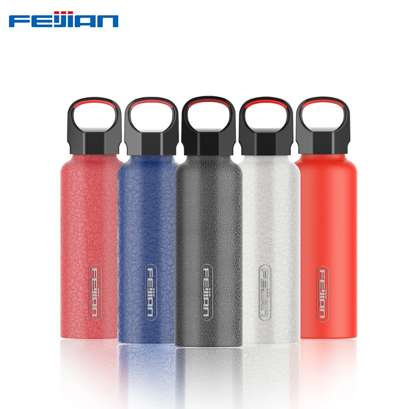 FEIJIAN 660ml Sports Ultralight Thermos Vacuum Flask Double Wall 304