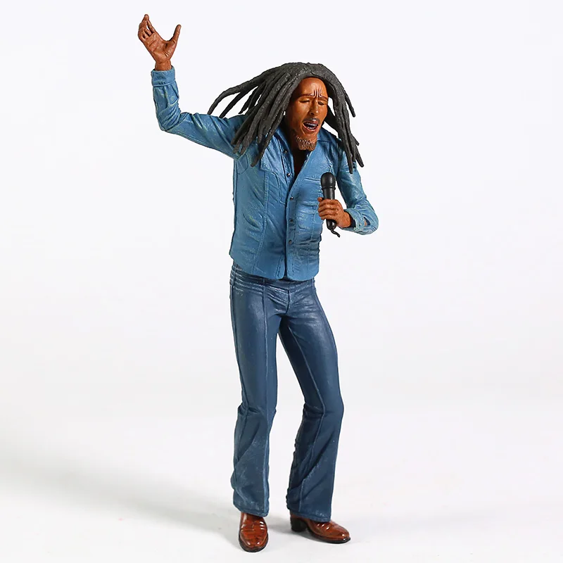 Jamaica Singer Bob Marley Reggae PVC Action Figure Collectible Model