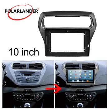 

10 inch DVD Modified Panel For Ford Escort 2014-2018 Decorative Frame Trim Special Car Frame Fascia Radio Face