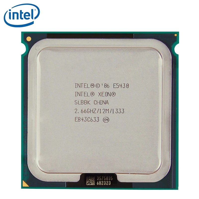 Процессор Intel Xeon E5430 2,66 GHz 12M 1333Mhz 80W Socket 771 cpu протестированный рабочий