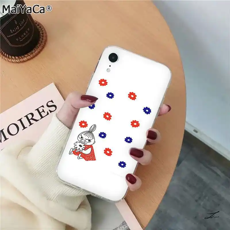 Maiyaca Funny Moomin Little My Phone Case For Apple Iphone 11 Pro 8 7 66s Plus X Xs Max 5s Se Xr Fundas Mobile Cover Aliexpress