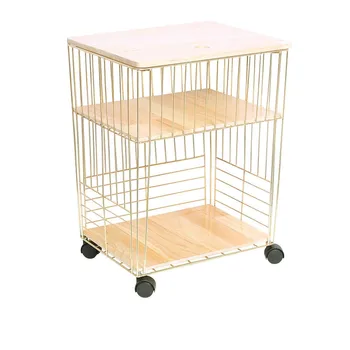 

Storage Shelf For Metro Art, Multi-storey Movable Pulley Shelf, Small Storage Bookshelf For Living Room In Bedroom