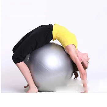 

55cm Fitball Yoga Exercise Ball Pilates Fitness Gym Balance Fit ball Anti Burst Slip Resistant Balance Ball for Workout Fitness