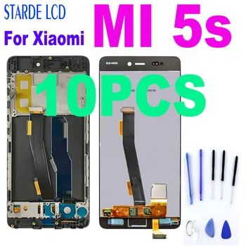 

10PCS LCD Display For Xiaomi MI 5s Mi5s M5s LCD Display Touch Screen Digitizer Assembly + Frame For Xiaomi MI5s LCD Replacement