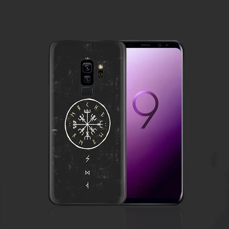 EWAU Viking вегвизир Одина Nordic мягкий чехол для телефона из ТПУ с принтом "чехол для Samsung Galaxy A3 A5 A6 7 8 9 A10S 20С 30С 40С с 50S 60 70 - Цвет: B9