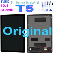 Оригинальный 10,1 "для Huawei MediaPad T5 10 AGS2-L09 AGS2-W09 AGS2-L03 AGS2-W19 ЖК-дисплей с цифровым преобразователем сенсорного ввода в сборе Оригинальный 10,1 "для Huawei MediaPad T5 10 AGS2-L09 AGS2-W09 AGS2-L03 AGS2-W19 ЖК-дисплей с цифровым преобразователем сенсорного ввода в сборе