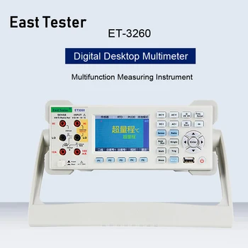 

ET3260/ET3260A 6 1/2 Precision Digital Desktop Multimeter DCV ACV DCI ACI Capacitance Resistance Frequency Measuring Instrument