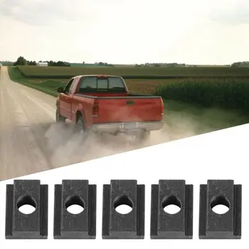 

Rustproof Black Iron T-Slot Screw Nut Pick-Up Truck Bed Rails For Toyota Tacoma