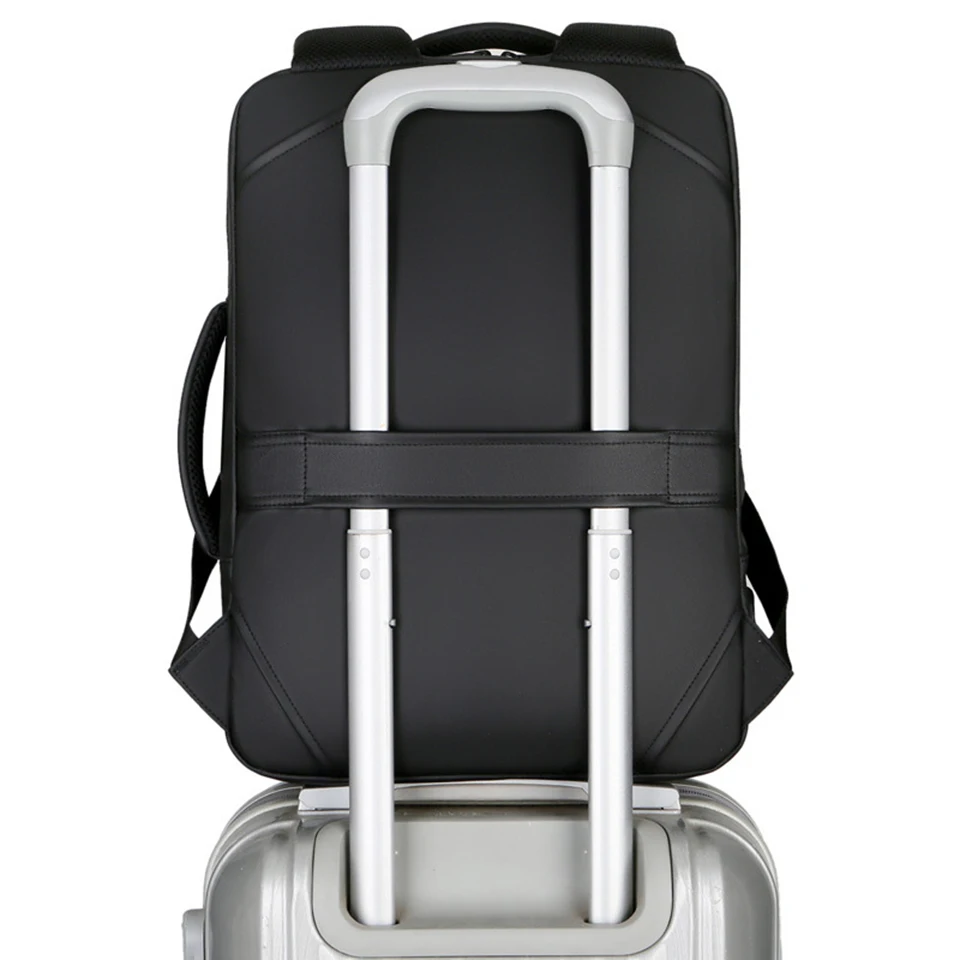  Notebook Backpack Travel Men Male Laptop Bags Pack Notebook 15.6 Inch Anti Theft Business Bagpack W